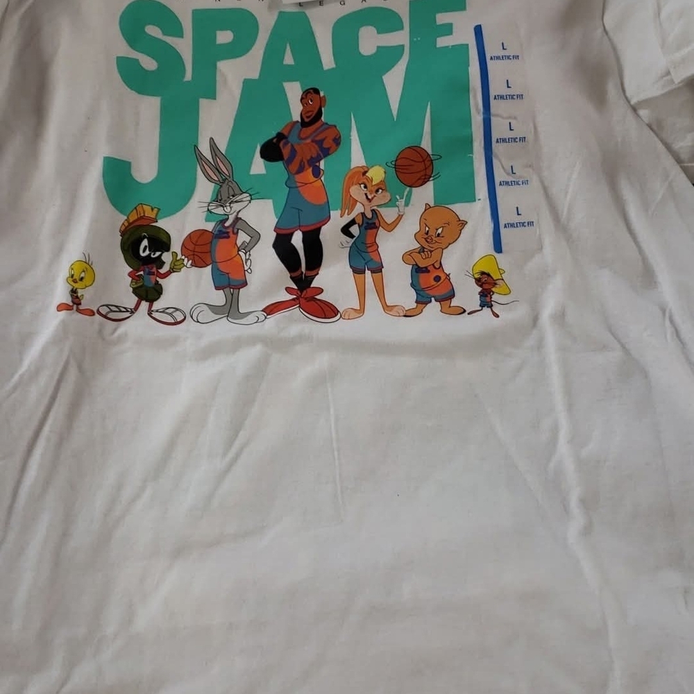 Space Jam Kids White T-Shirt